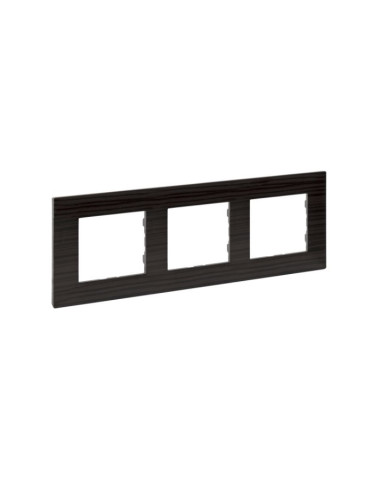 864973 NILOÉ-STEP QUADRO TRIPLO MADEIRA ESCURA - LEG864973