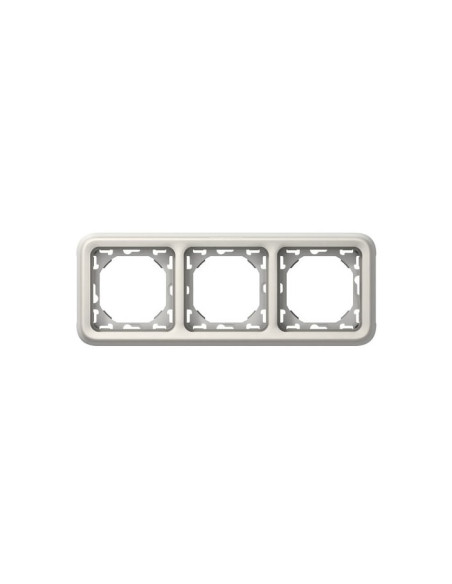 PLEXO QUADRO TRIPLO HORIZ.BRAN 069698 - 069698