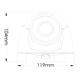 CAMERA ANALOGICA 1080p 2MP 2.8-12mm IR PROVISION DI-390AEVF - VDPR-00460