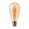 Lamp/ST64/Ambar/E27/6w/60W/500Lm/2200K/V-TAC-4362 - 8954362