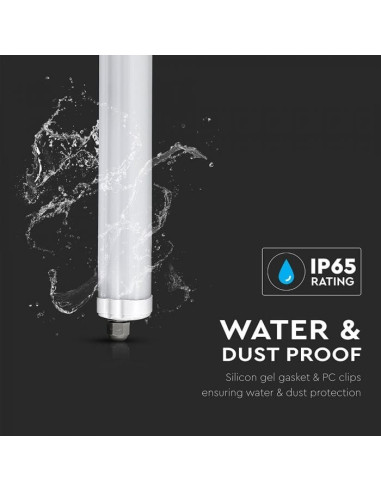 6286 VT-1574 48W ARMADURA  ESTANQUE LED 6500K - 8956286