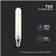 Lâmpada LED T20 E14 Filamento 4W 2700K V-TAC 2701 - 8952701