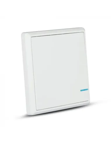 Interruptor Simples WI-FI Branco IP54 86x86x11 V-TAC 8460 - 8958460