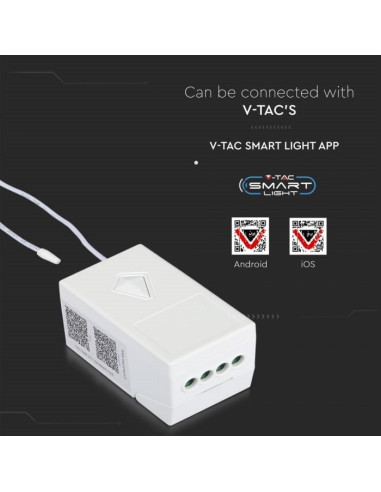 Receptor WI-FI 75x28x28.5 V-TAC 8459 - 8958459