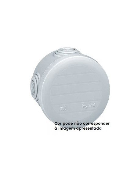 CX.PLEXO REDONDA 70MM - BRANCO 092003 - 092003