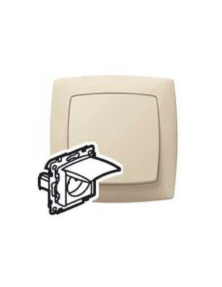 SUNO 2P+T SCHUKO IP44 CREME 774652 - 774652