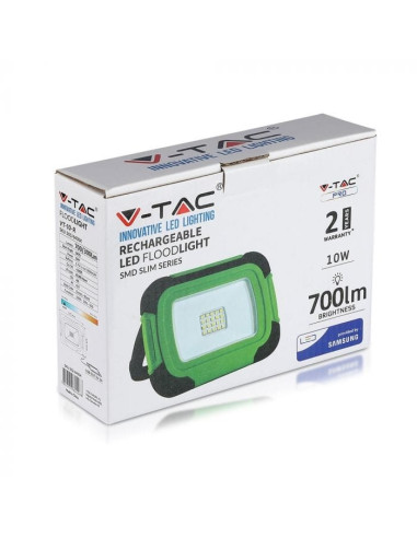 Projector Recarregável IP44 20W 6000K 700LM V-TAC 504 - 8950504