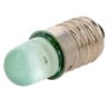 LAMP. LED VERDE E10 230VAC 500mcd POLAM-ELTA LG-E10-230AC - LG-E10-230AC
