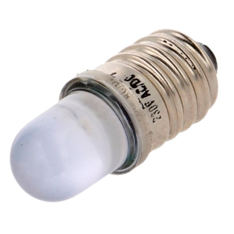 LAMP. LED AZUL E10 230VAC 100mcd POLAM-ELTA LB-E10-230AC - LB-E10-230AC