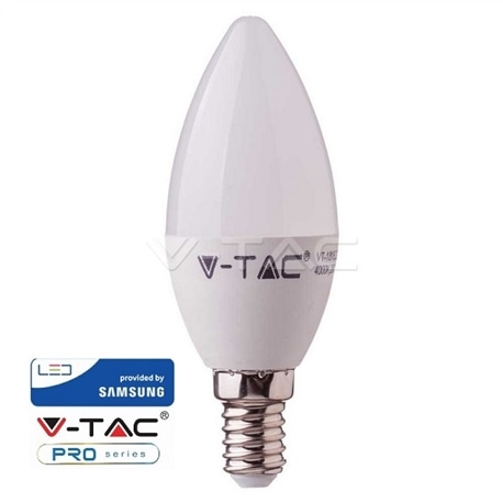 Lampada LED Chama 7W E14 4500K V-TAC 112 - 8950112
