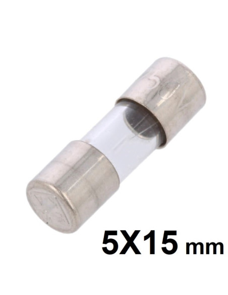 FUSÍVEL VIDRO 5X15 FUSÃO RÁPIDA 1A - 500ZKSM-1.0A