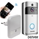Video Porteiro Wi-Fi c/ Alarme Sensor PIR DENVER VDB-110 - 500-VDB-110