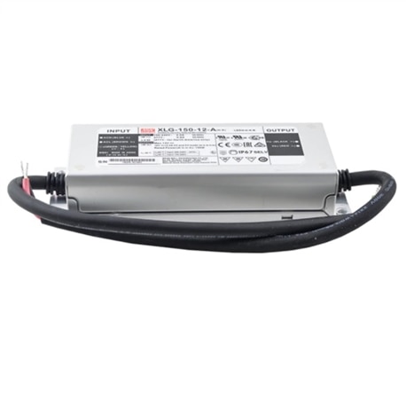 Fonte Aliment. 12VDC 12.5A 150W IP67 Mean Well XLG-150-12-A - XLG-150-12-A
