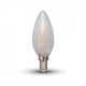 LAMPADA LED CHAMA Fil. FOSCO E14 4W 400Lm 2700K V-TAC 4474 - 8954474