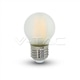 LAMPADA LED G45 FOSCA E27 4W 400Lm 2700K FILAM. V-TAC 4495 - 8954495