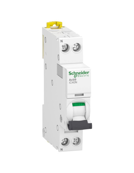 Acti9 iC40N DISJUNTOR 1P+N 16A C 6/10kA SCHNEIDER A9P54616 - A9P54616