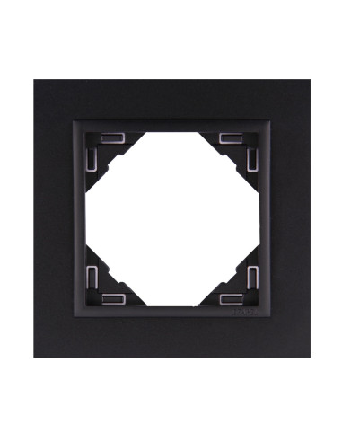 ESPELHO SIMPLES PRETO MATE/PRETO MATE 90910TRR - 90910TRR