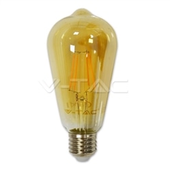 Lamp/ST64/Ambar/E27/4w/40W/350Lm/2200K/V-TAC-4361 - 8954361