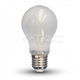 LAMPADA LED E27 A60 4W 6000K FOSCA VIDRO V-TAC 4488 - 8954488