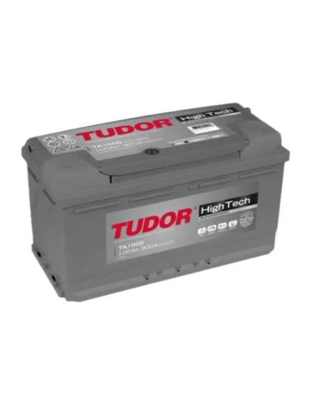 BATERIA HIGH-TECH 100Ah TUDOR TA1000 - 900TA1000