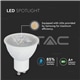 LAMPADA LED GU10 6.5W 3000K 480Lm 110º SAMSUNG V-TAC 192 - 8950192