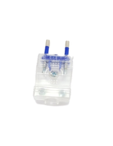 FICHA BIPOLAR 6 AMP TRANSPARENTE - 00105200