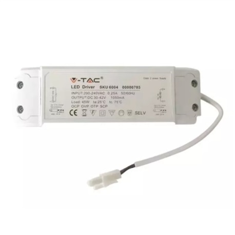 Driver não regulável p/ Painel LED de 45W V-TAC 6004 - 8956004