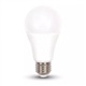 LAMPADA LED 9W 2700K A60 E27 806LM C/ SENSOR V-TAC 4459 - 8954459