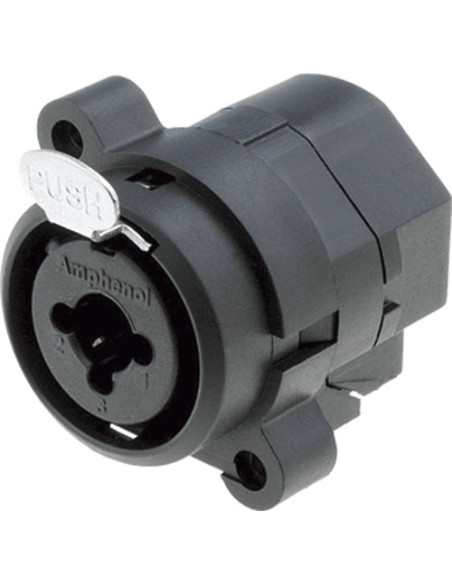 FICHA JACK 6.3 + XLR 3 PINOS FEMEA AMPHENOL - 011-1020