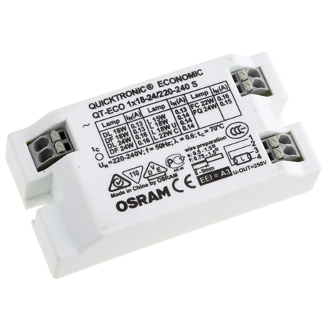 Dulux 24W f Osram Vorschaltgerät QT-ECO 1X18-24/220-240V Quicktronic Eco 18W 