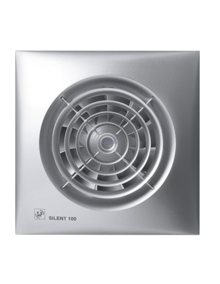 EXTRATOR WC SILENT-100 CZ SILVER SOLER E PALAU 5210415500 - 5210415500