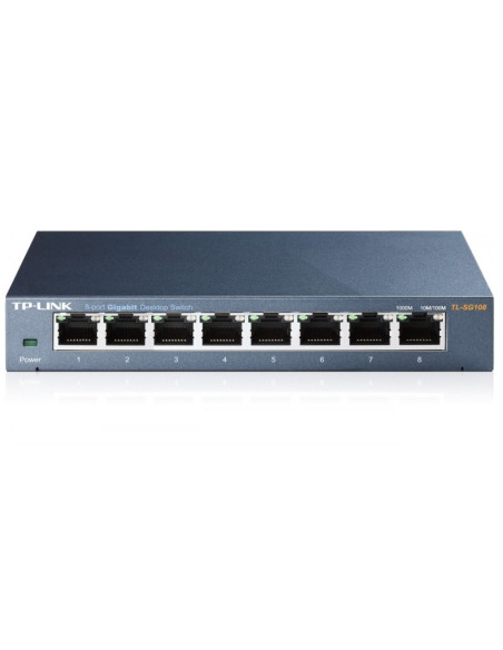 TP-LINK 8Port 10/100/1000Mbps Desktop Switch TL-SG108 - 500TL-SG108