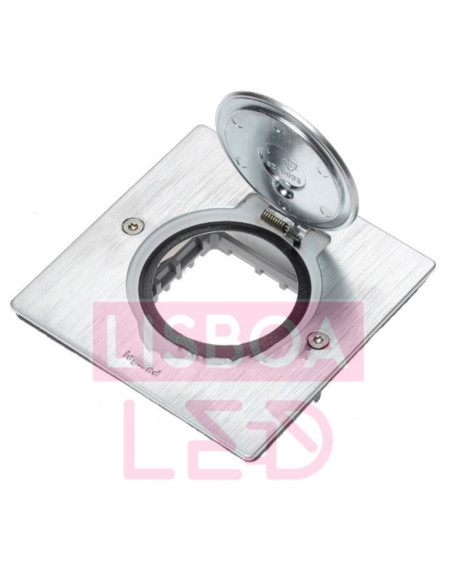 BASE QUADRADA 2MD INOX 089700 - 089700