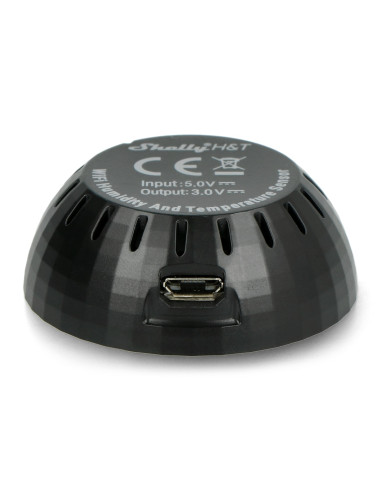 Base com alimentaçao USB para Shelly H&T Preto - USBPSUPSHELLYH&T