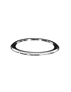 ARO PLÁSTICO CROMADO P/ TAMPA SIFÃO 125MM - 85570093