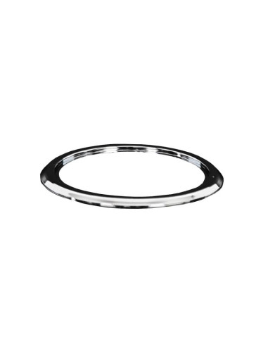 ARO PLÁSTICO CROMADO P/ TAMPA SIFÃO 125MM - 85570093