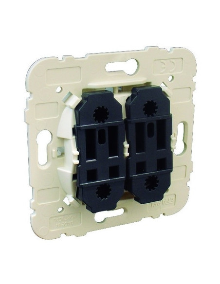 INTERRUPTOR UNIPOLAR DUPLO LUMINOSO 21066 - 21066