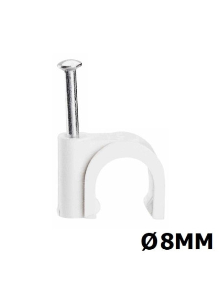 BRACADEIRA 8 MM - BRANCO 031557 - 031557