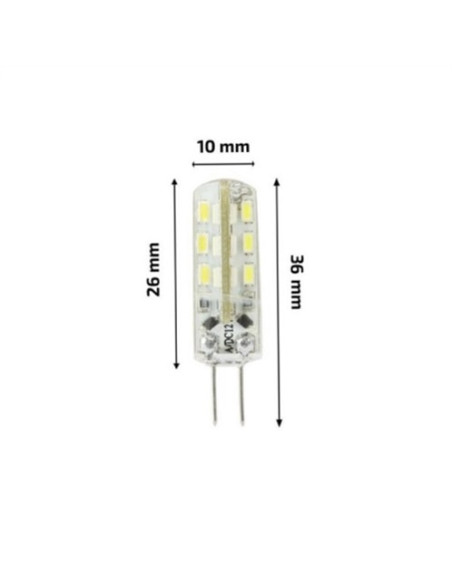 LAMPADA LED G4 1,5W 220V 2700...3200K - S-CMS-0002-220-BC