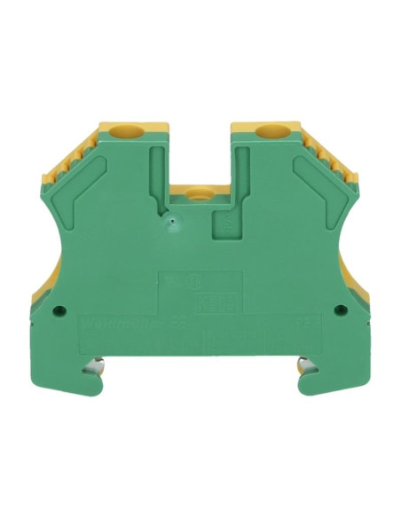BORNE WPE 6 VERDE AMARELO 6mm2 WEIDMULLER 1010200000 - 1010200000