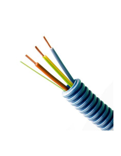 TUBO ANELADO 20MM PRÉ-CABLADO 3G1,5 [Rolos 100MT] - TA203G1,5TP