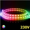 FITA LED 230V 14.4W/M RGB IP67 1000LM/MT - 55/5050-60/RGBIP67