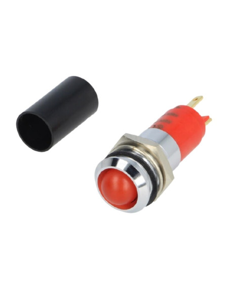 INDICADOR LED MET. VERMELHO 230VAC Ø14.2mm SIGNAL-CONSTRUCT - SWBU14028