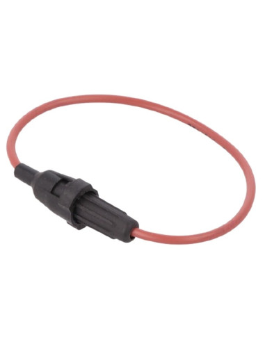 PORTA FUSÍVEL 5X20mm C/ FIOS SCHURTER 8601.2001.08 - 5008601.2001.08