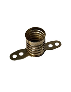SUPORTE E10 SEM ISOLAMENTO C/ FIXAÇÃO PARAFUSO S/ BASE - SUPE10S 2