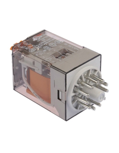 RELÉ 11-Pin 3PDT Bob 230Vac 10A@250V FINDER 60.13.8.230.0040 - 601382300040