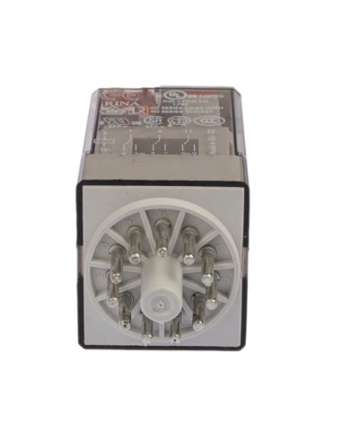 RELÉ 11-Pin 3PDT Bob 230Vac 10A@250V FINDER 60.13.8.230.0040 - 601382300040