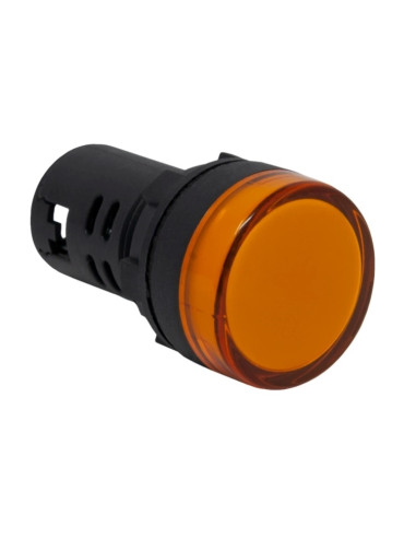 SINALIZADOR DE PAINEL LED Ø22mm AMARELO 24Vac/dc IP65 - 500763-7915
