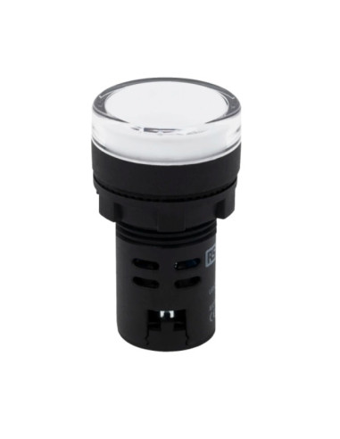 SINALIZADOR DE PAINEL LED Ø22mm BRANCO 24Vac/dc IP65 - 500763-7905