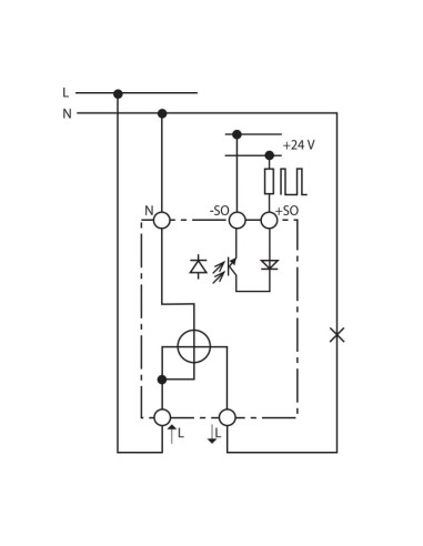 CONTADOR ENERGIA MONOFÁSICO 65A 230V FINDER 7E.16.8.230.0010 - 7E1682300010